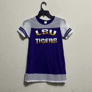 Colosseum Purple and White Short Sleeve Tee / KD‎